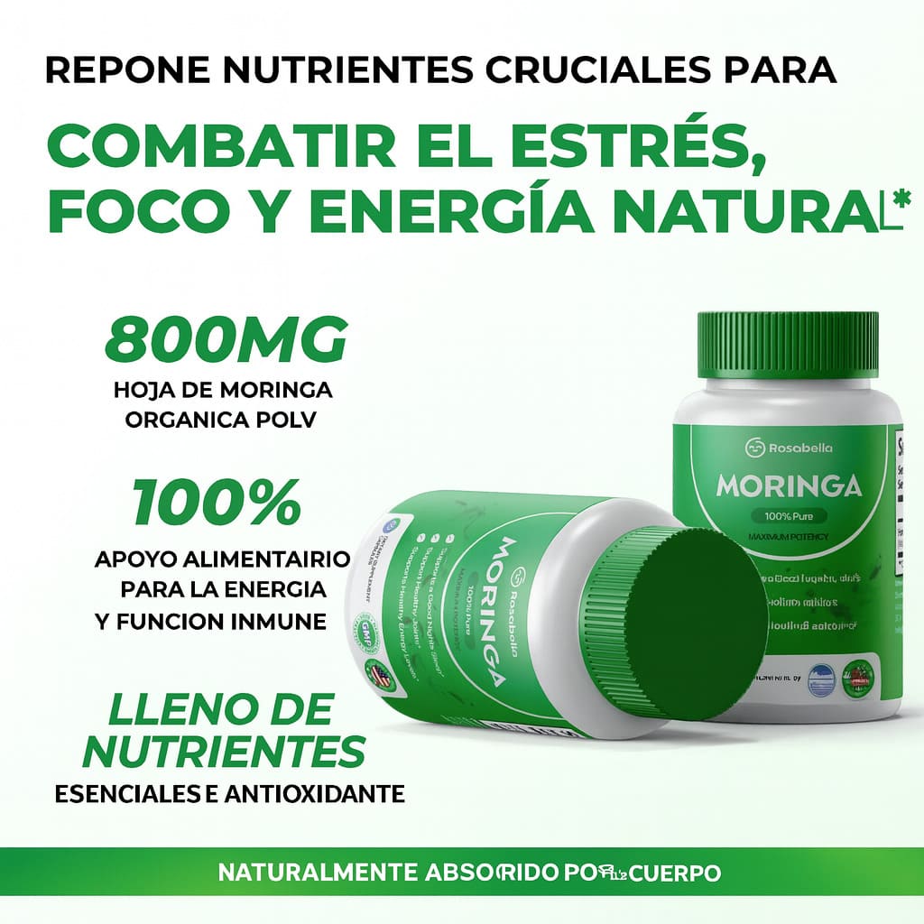 2x1 MORINGA - ADIÓS ESTRÉS